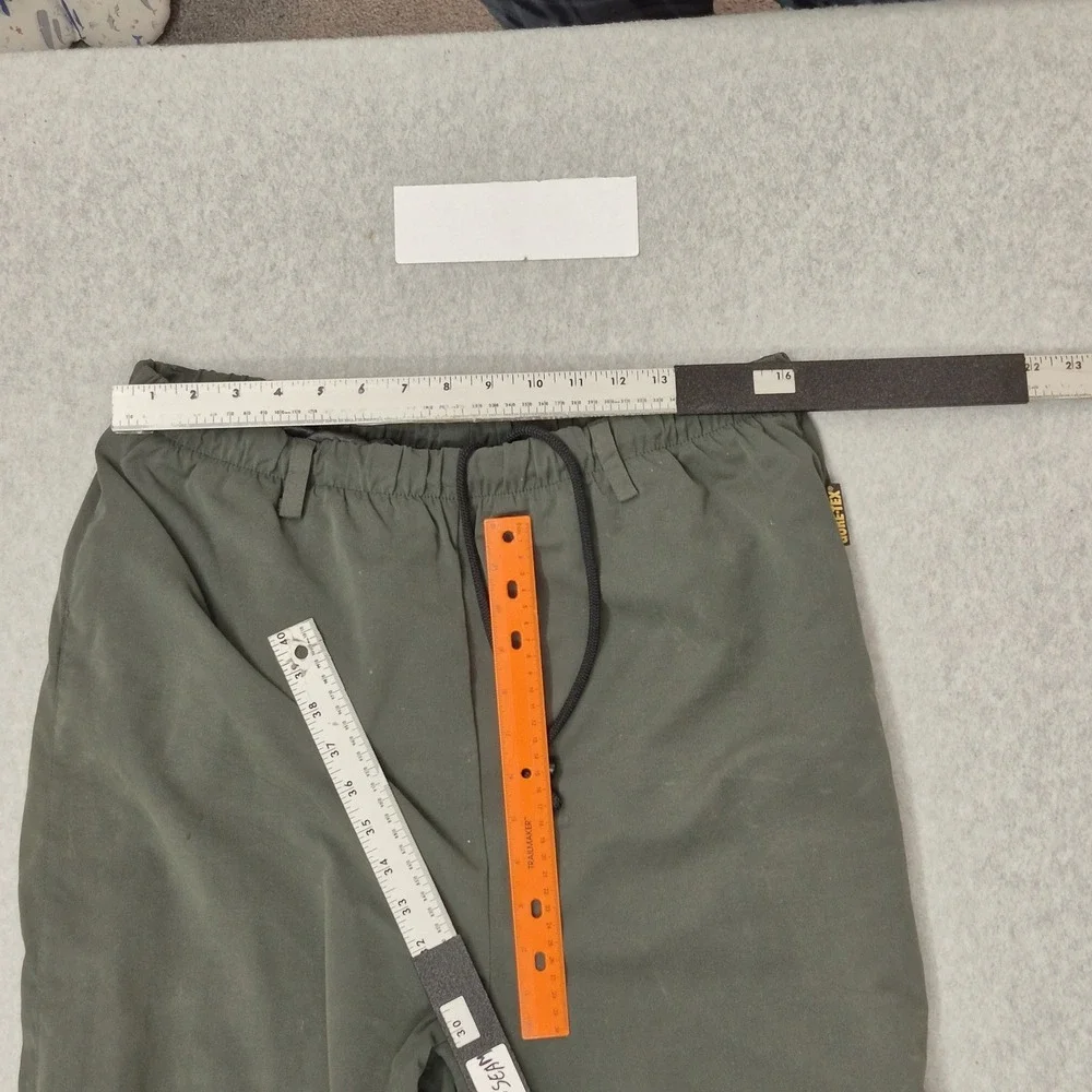 Browning Men Pants L/G Green Goretex Rain Pants Microfiber 302-511 READ